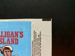 VERY RARE 1965 Topps Gilligan ' s Island Wax Wrapper 3