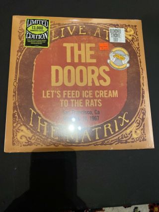 The Doors Live At The Matrix Pt2,  Rsd 2018 Limited Edition Numbered 800/13000