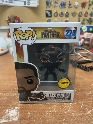 Funko Pop Marvel Black Panther 273 Limited Edition Chase Chadwick Boseman