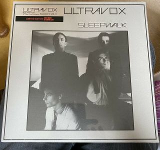 Ultravox 12” Clear Vinyl Rsd 2020 Sleepwalk,  Ltd,