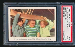 1959 Fleer 3 Three Stooges If You Don 