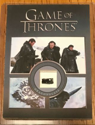 Game Of Thrones Season 5 Rittenhouse Dragonglass Relic Card Dg1 045/200