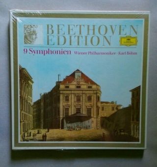Wiener Philharmoniker - K.  Böhm / Beethoven - 9 Symphonien (lp X 4) 2721 154