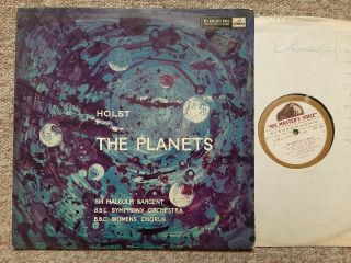 Asd 269 Holst The Planets Sargent Bbc S.  O.  White / Gold
