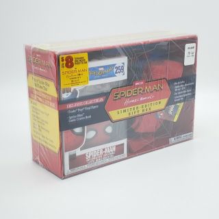 Funko Pop Spider - Man Homecoming Limited Edition Gift Box Blu Ray & Funko (bin A7)