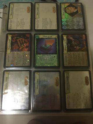 Harry Potter Trading Card Game Tcg Complete Base Set Of 116 Cards Ccg Htf
