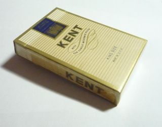 Vintage Kent Brand Cigarettes Playing Cards Usa Advertising Unsealed