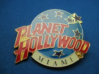 Planet Hollywood Collectible Lapel Or Hat Pin Classic Logo Miami