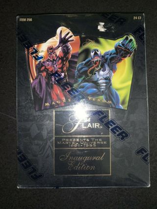 1994 Fleer Flair Marvel Universe Trading Cards Inaugural Edition 24 Count