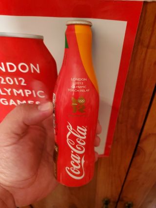 Coca Cola London 2012 Olympic Torch Relay Bottle