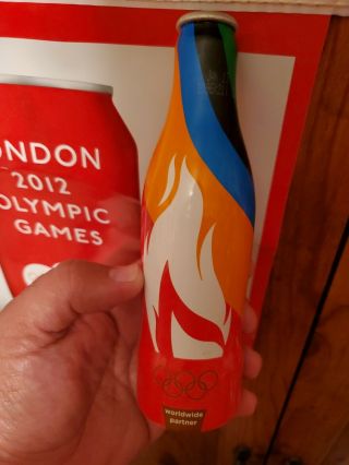 Coca Cola London 2012 Olympic Torch Relay Bottle 2