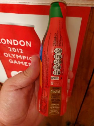 Coca Cola London 2012 Olympic Torch Relay Bottle 3