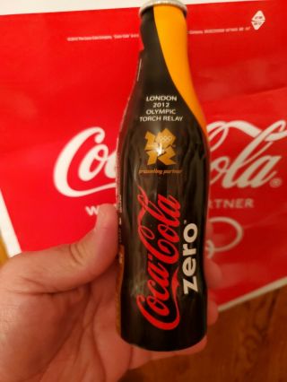 Coca Cola Zero London 2012 Olympic Torch Relay Bottle