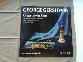 George Gershwin,  Rhapsody In Blue / An American In Paris Lp Vinyl Record