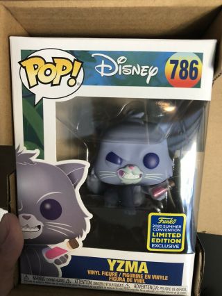 In Hand Funko Pop Yzma As Cat 2020 Sdcc Shared Exclusive