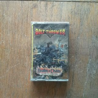 Bolt Thrower Realm Of Chaos Slaves To Darkness Nos Cassette 1989