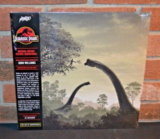 Jurassic Park - Soundtrack,  Ltd Rmstrd 180g 2lp Trans Green Vinyl Gatefold