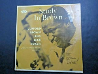 ^ Clifford Brown And Max Roach - Study In Brown - Vinyl Lp 1955 Record Emarcy 3603