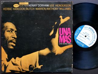 Kenny Dorham Una Mas (one More Time) Lp Blue Note 84127 Liberty Herbie Hancock