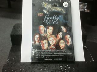 Firefly The Verse Upper Deck Trading Cards Box