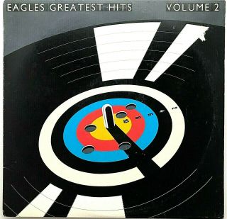 Eagles " Greatest Hits Volume 2 " Vinyl Lp - 1982 Asylum E1 - 60205 - Ex / Vg,