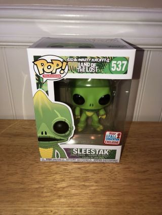 Funko Pop Land Of The Lost Sleestak 2017 Fall Convention Exclusive 537
