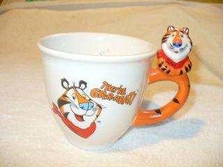 Kellogg Tony The Tiger Cereal Bowl Coffee Mug Frosted Flakes " They 