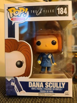 Funko Pop The X - Files: Dana Scully 184.  Vaulted