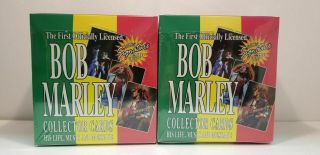 20 Box Of 1995 Bob Marley Music Collector Trading Card 36 Pack Box