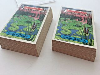 1988 Garbage Pail Kids 13th Series Complete 88 - Card Var Set,
