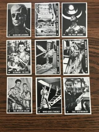1966 Topps Lost In Space Near Set (43) Different Mostly Exmt