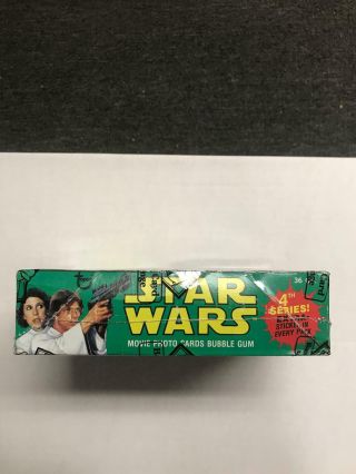 1977 Topps Star Wars Series 4th Wax Box BBCE Wrapped & Authenticated 3