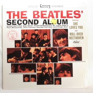 Beatles ‎– Second Album 1983 Us Capitol Rainbow Label Lp Sis Nm