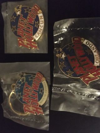 Planet Hollywood Pin & Key Chain