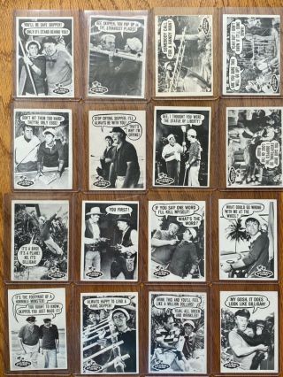 1965 Topps Gilligans Island Card Set Complete 55 Cards The Real One