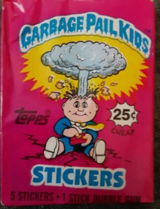 Topps Vintage Garbage Pail Kids 1st Series Wax Pack