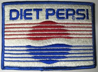 Diet Pepsi Small Soda Patch For Jacket Or Shirt,  Pepsico,  York Pepsi Cola