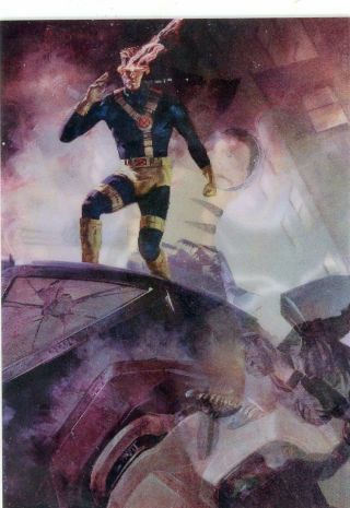 2020 Marvel Masterpieces Mirage X - Men Wolverine,  Storm,  Cyclops 2 Of 9