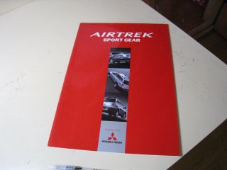 Mitsubishi Airtrek Sport Gear Japanese Brochure 2003/01 La - Cu4w 4g64