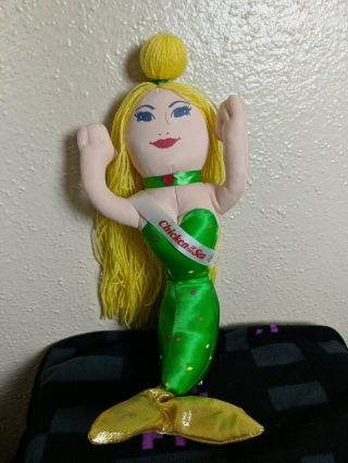 Vintage " Chicken Of The Sea " Stuffed Mermaid Nrfp Nr Rare Collectible Girl