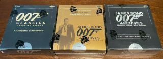 2014 2015 2016 James Bond 007 Hobby Boxes 6 Autographs Craig?