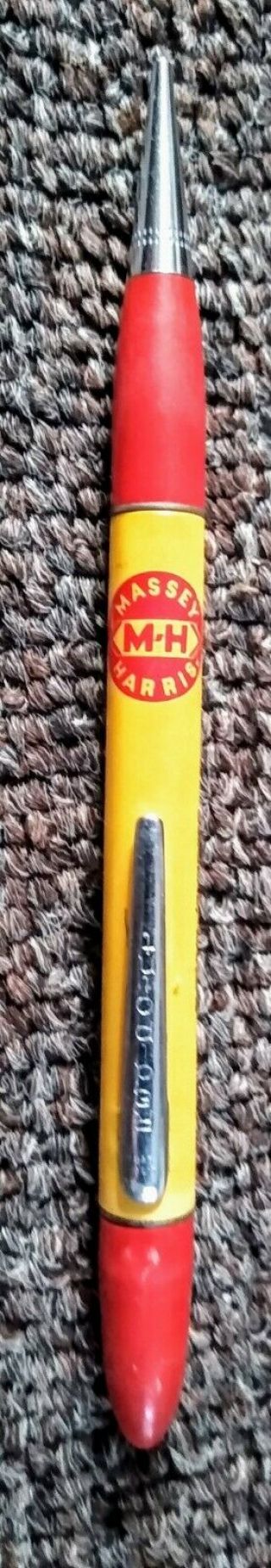 1950s Massey - Harris Dealership Mechanical Pencil.  Osborne,  Kansas