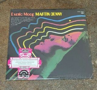 Martin Denny Exotic Moog Rsd 2020 Vinyl Lp Limited Edition W/ Hype Sticker