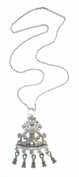 KALEVALA KORU KK Finland - Vintage Sterling Silver Necklace 