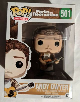 Funko Pop Andy Dwyer 501 Parks And Recreation