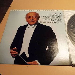 Sibelius Four Legends From The Kalevala Master Recording Vinyl Lp