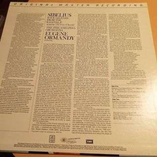Sibelius Four Legends From The Kalevala Master Recording Vinyl LP 3