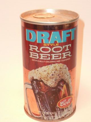 12oz Cott Draft Style Root Beer S/s/ Pull Tab