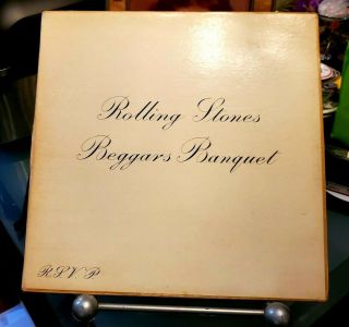 The Rolling Stones Beggars Banquet Vinyl Lp 1968 London Ps 539 Ex / Vg,