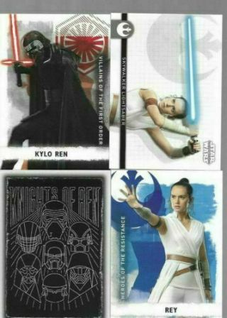 2020 Topps Star Wars Rise Of Skywalker Series 2 260 Card W/ Blue Master Set Ms)